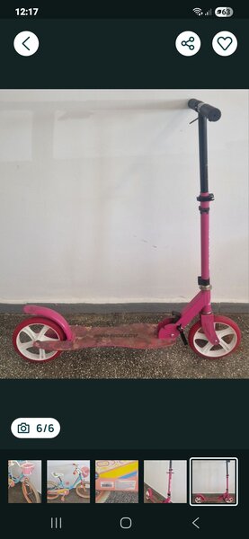 Vand Bicicleta fete+ trotineta