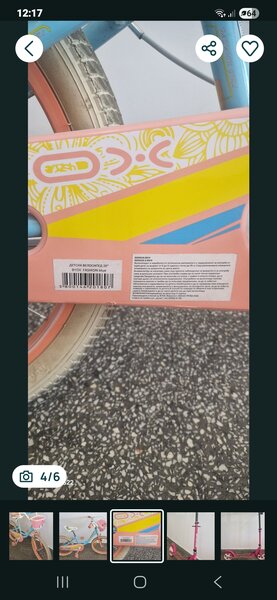 Vand Bicicleta fete+ trotineta